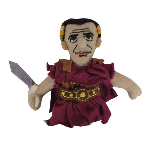 Julius Caesar Plush Finger Puppet Magnet